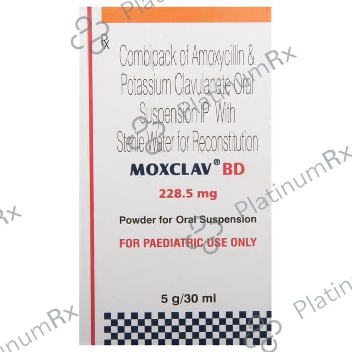Moxclav BD 228.5mg Powder for Oral Suspension 30ml