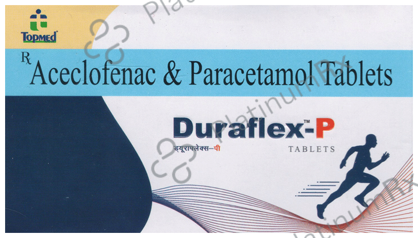 Duraflex P 100mg/325mg Tablet
