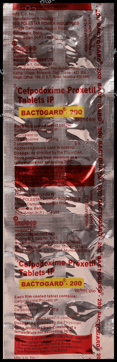 Bactogard 200mg Tablet 10s