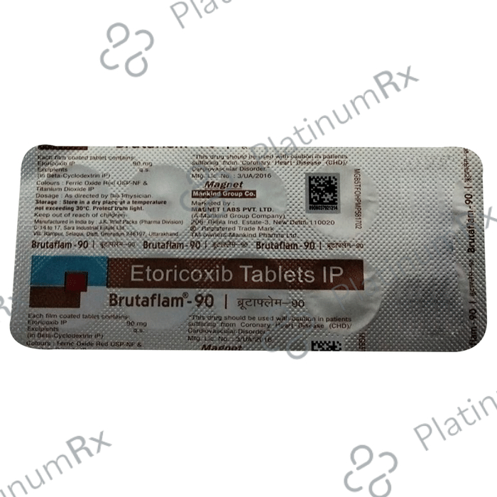 Brutaflam 90mg Tablet 10s