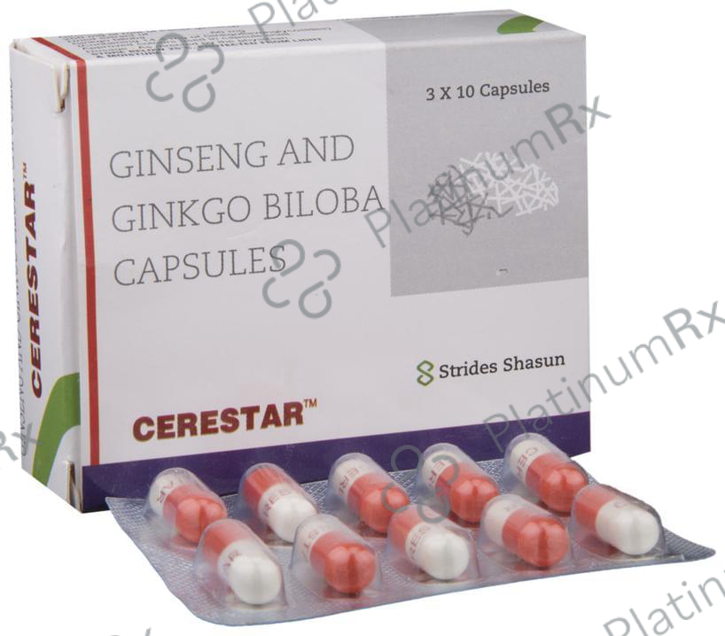 Cerestar 60mg Capsule 10s