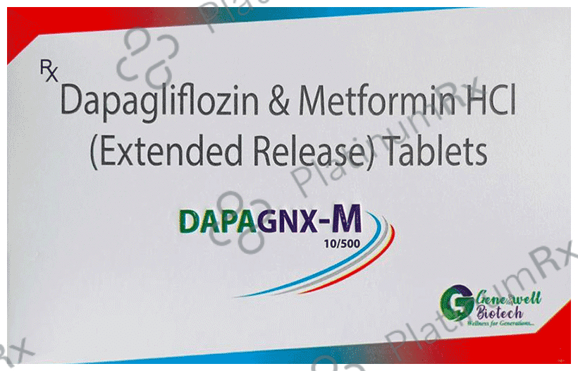 Dapagnx M 10/500mg Tablet ER 10s