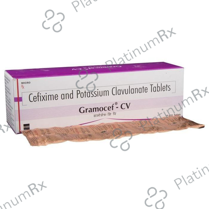 Gramocef CV 200/125mg Tablet 10s