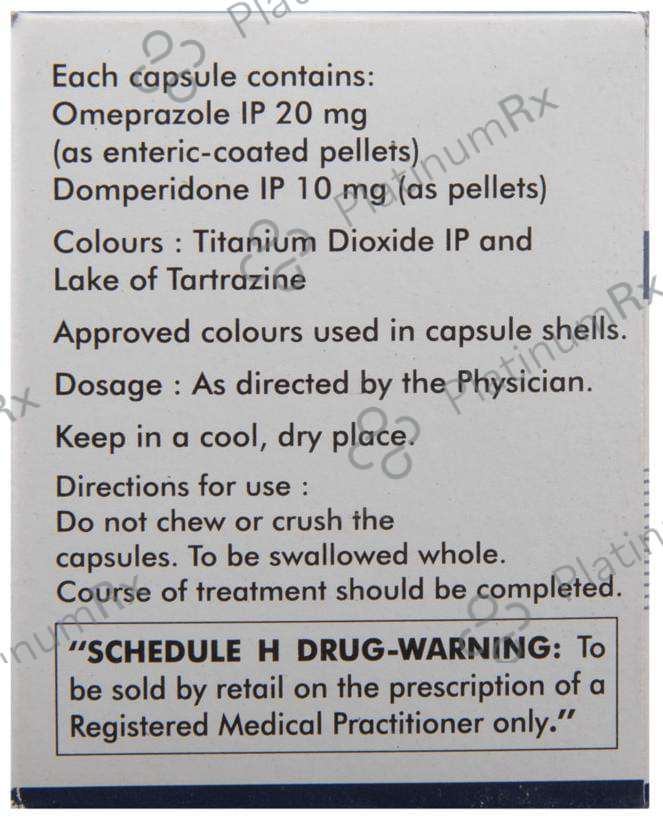 Omiflux 10/20mg Capsule 10s