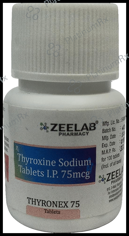 Thyronex 75 Tablet