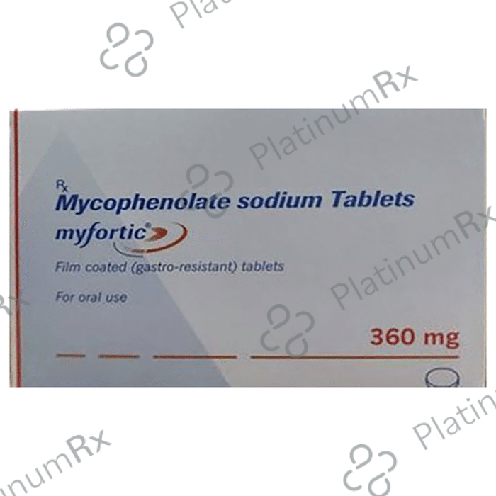 Myfortic 360mg Tablet 10s