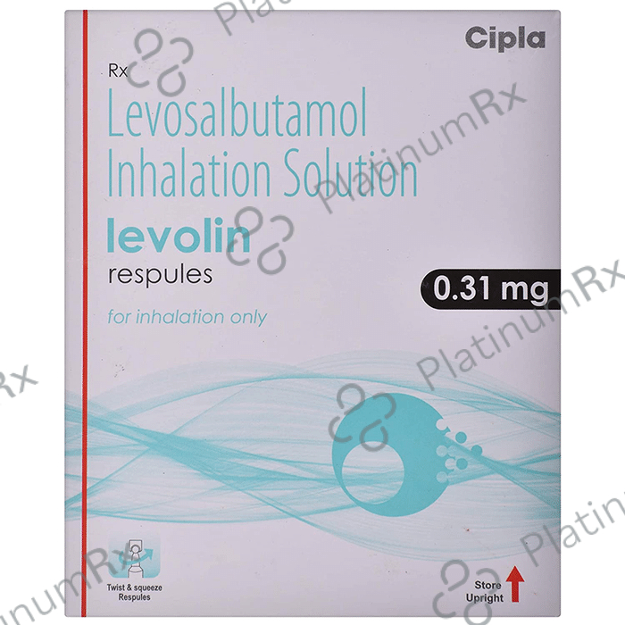 Levolin 0.31mg Respules 5s