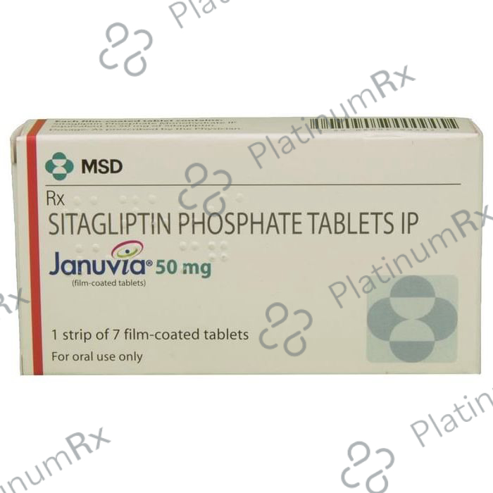 Januvia 50mg Tablet 7s