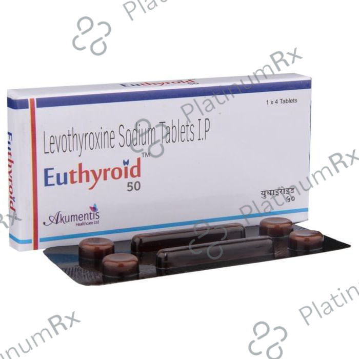 Euthyroid 50 350mcg Tablet 4s