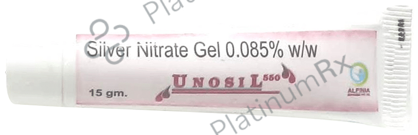 Unosil 550 Antimicrobial Wound and Burn Gel 15 Gel