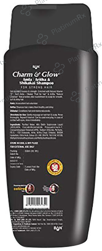 Charm & Glow Amla, Aritha and Shikakai Shampoo