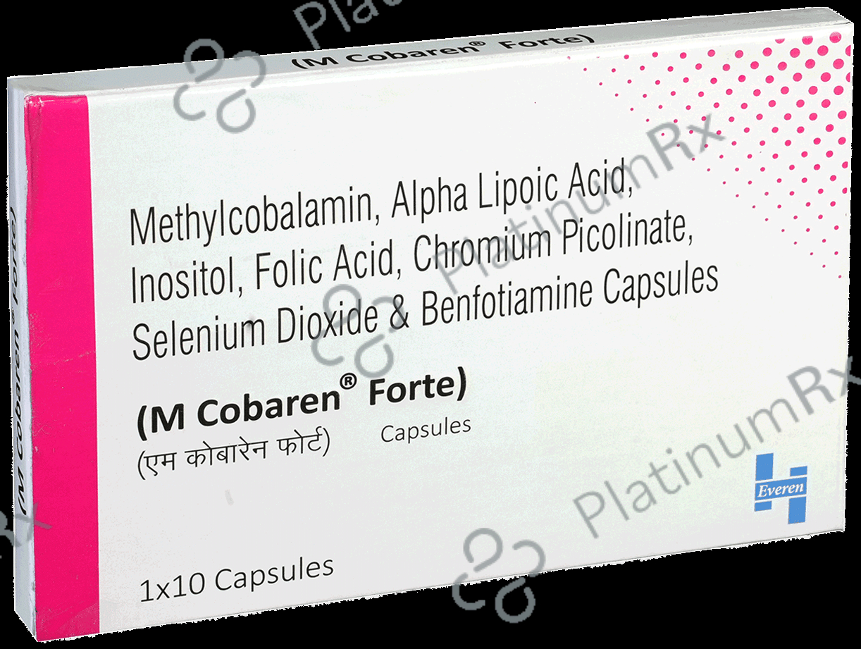 M Cobaren Forte Capsule 10s