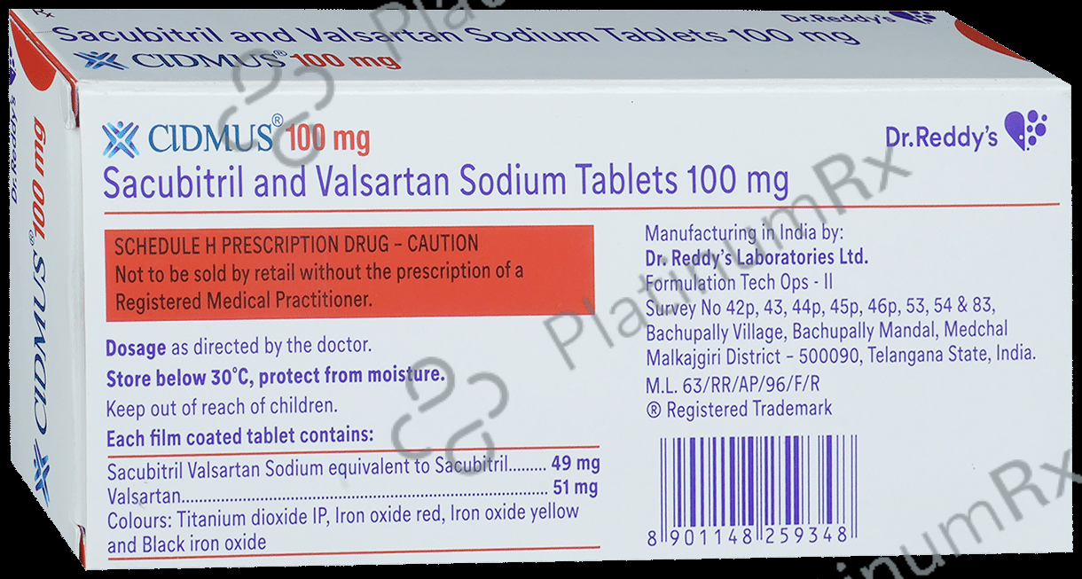 Cidmus 100mg Tablet 14S