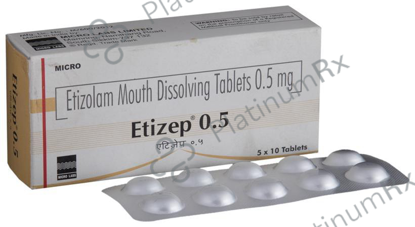 Etizep 0.5 Tablet MD