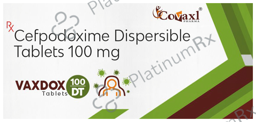 Vaxdox 100mg Tablet DT