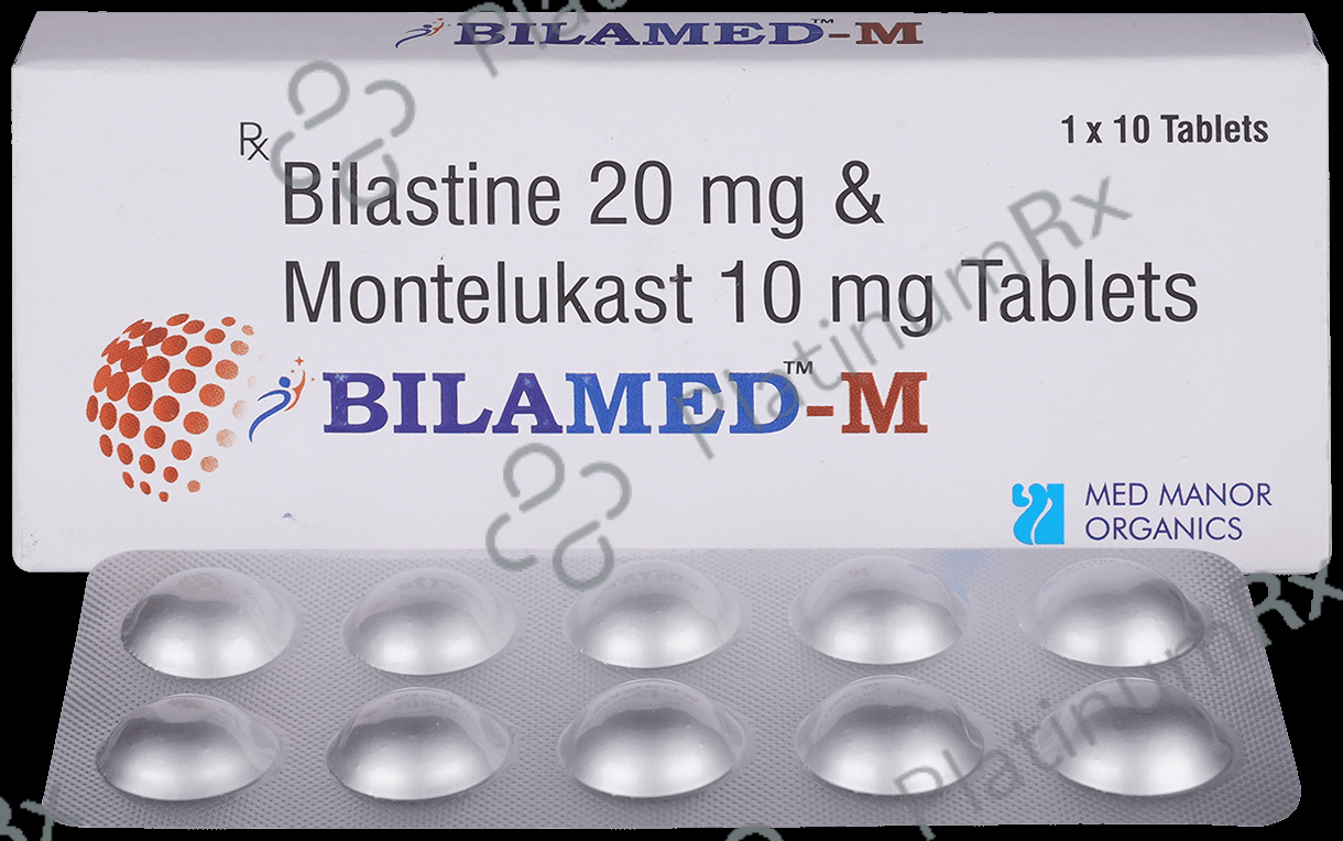Bilamed M 20/10mg Tablet 10s