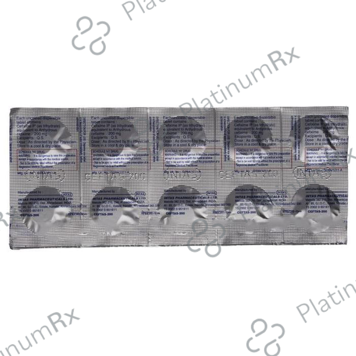 Ceftas 200 Tablet