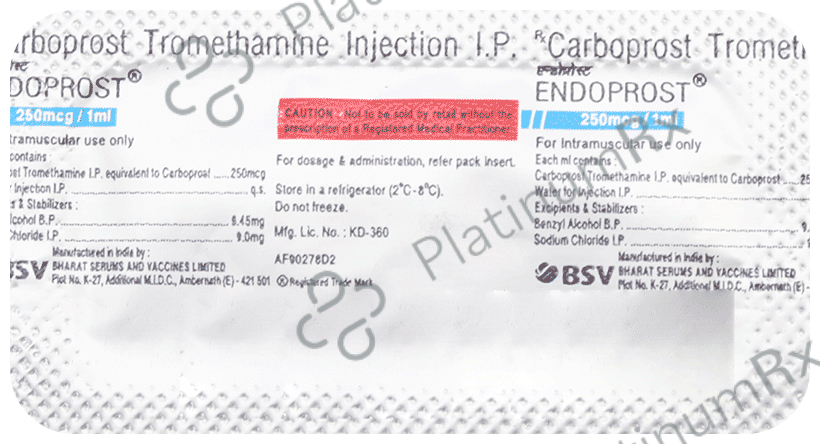Endoprost 250 Injection