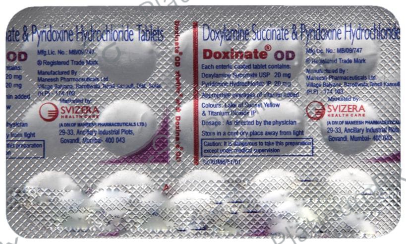 Doxinate OD Tablet 15 Tablet