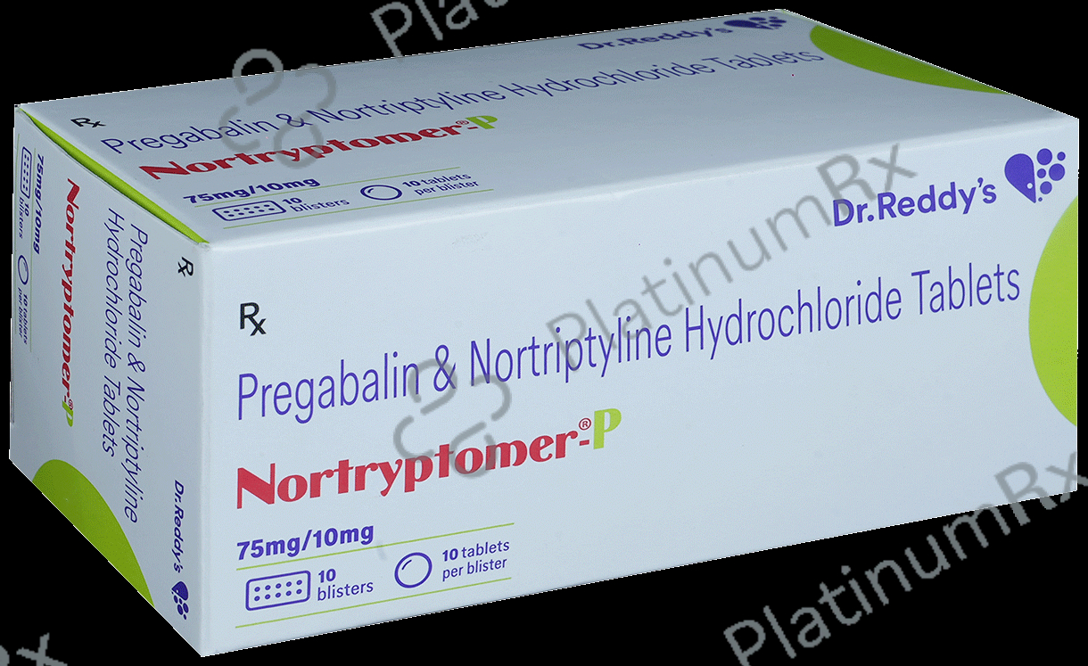 Nortryptomer-P 10mg/75mg Tablet