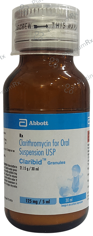 Claribid 125mg Oral Suspension 30ml