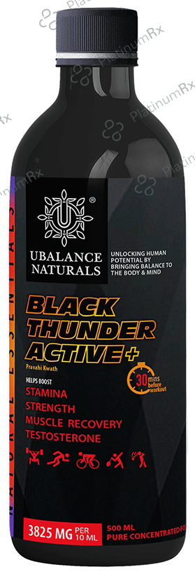 Ubalance Naturals Black Thunder Active+ 500 ml