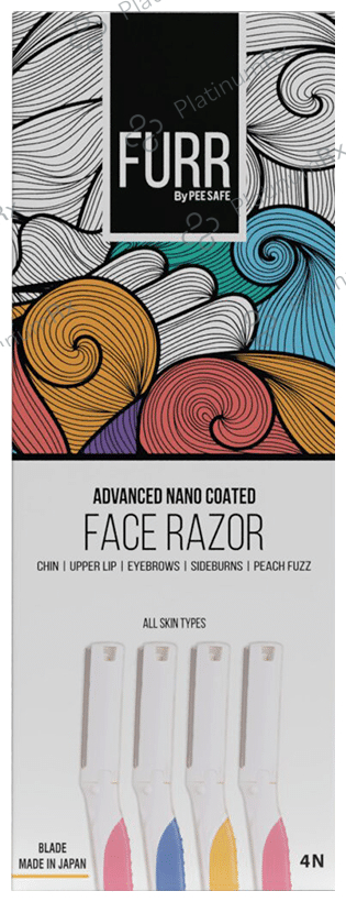 Furr by Pee Safe Advanced Nano Coated Face Razor