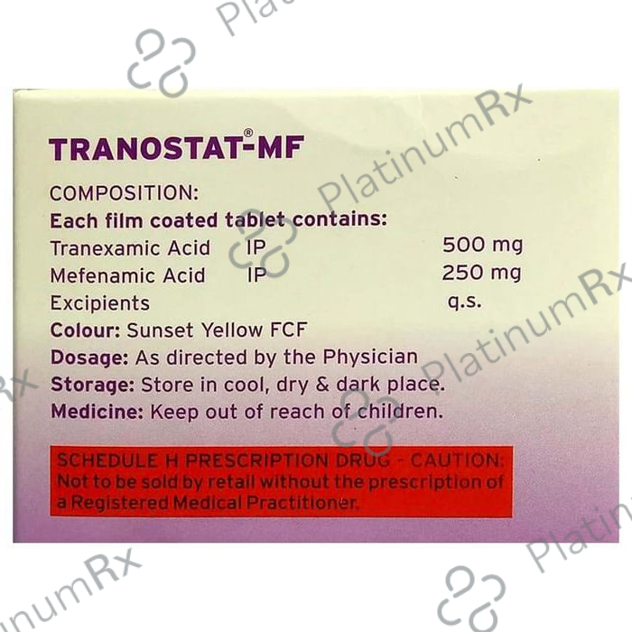 Tranostat MF 250/500mg Tablet 10s