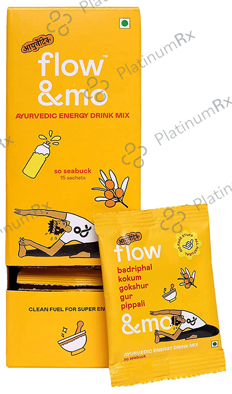 Flow & Mo Ayurvedic Energy Drink Sachet (10gm Each)