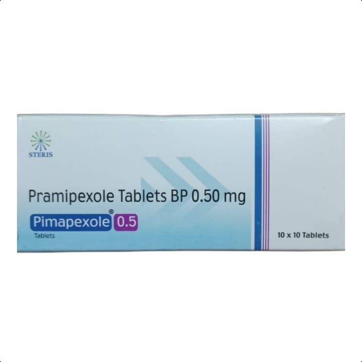 Pimapexole 0.5mg Tab 10s