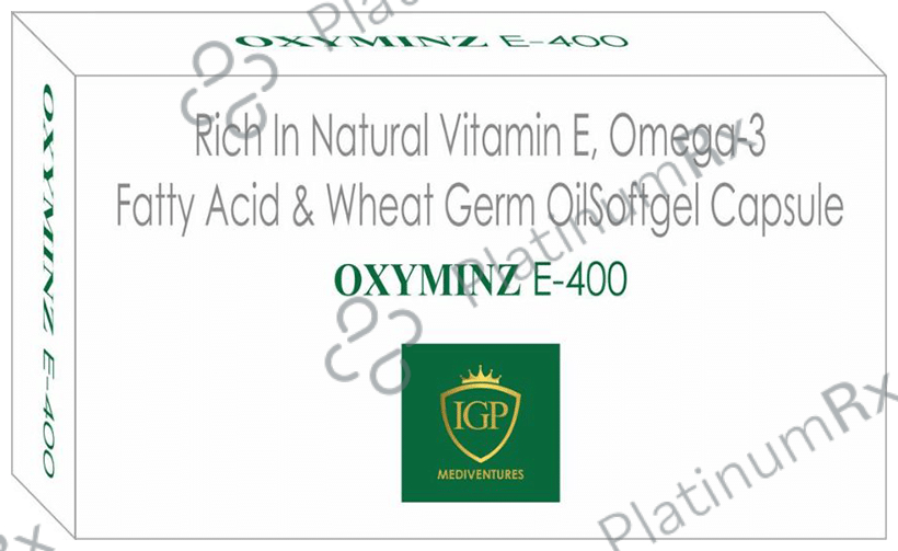 IGP Mediventures Oxyminz E 400 Softgel Capsule
