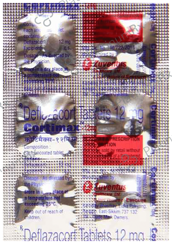 Cortimax 12mg Tablet 6s