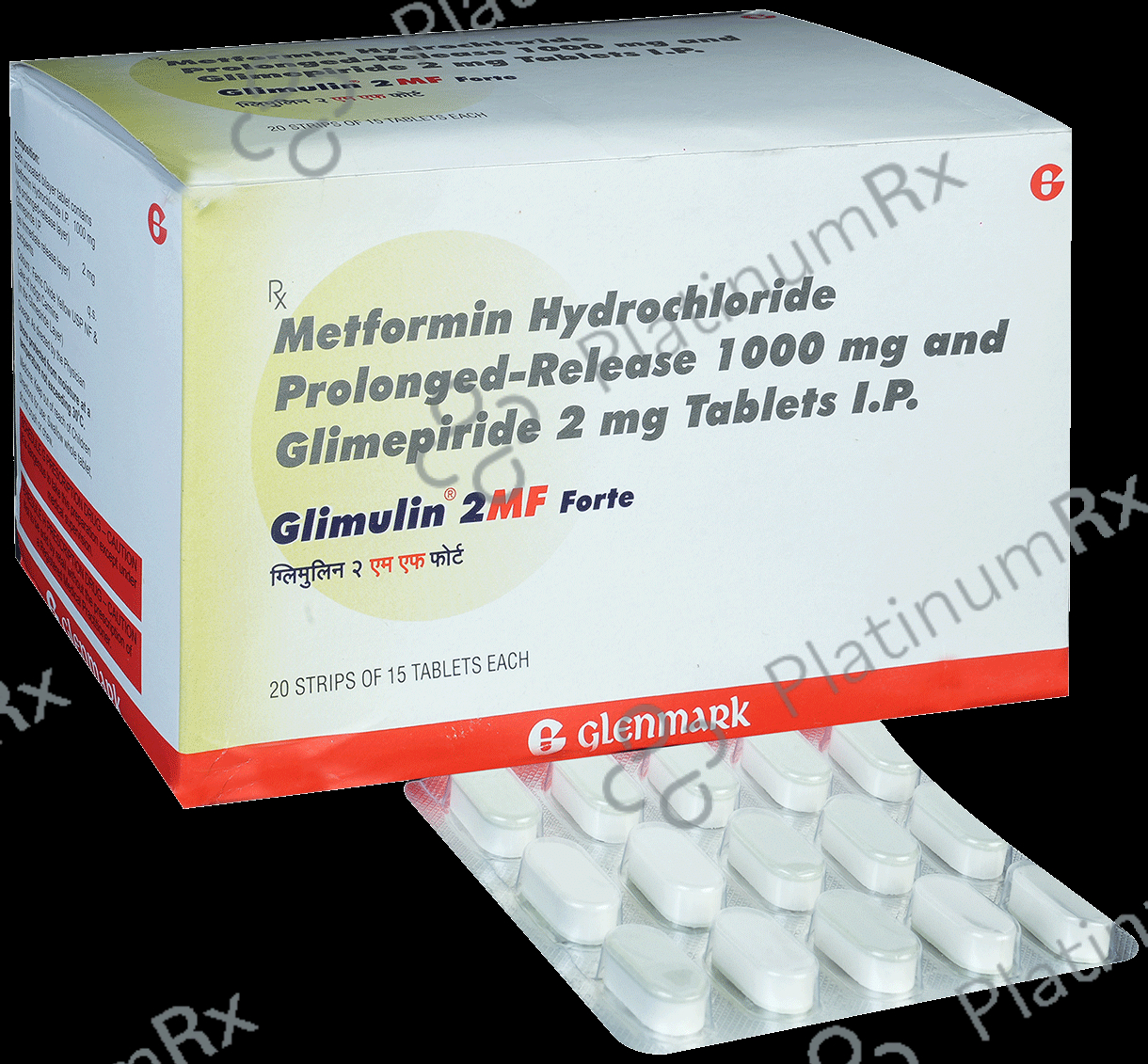 Glimulin 2MF Forte Tablet PR 15 tablets