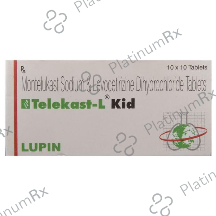 Telekast L Kid 2.5/4mg Tablet 10s