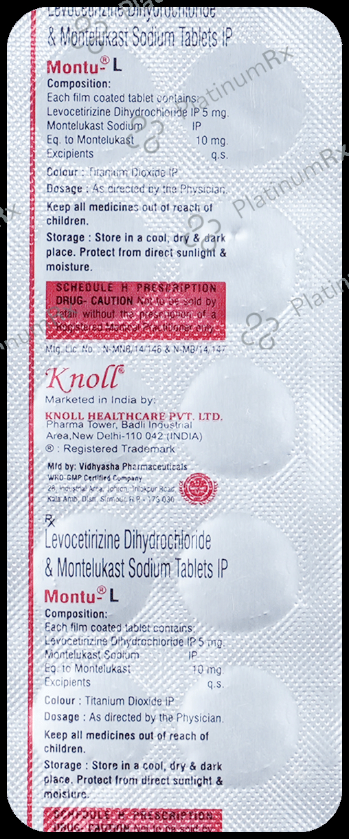 Montu-L Tablet
