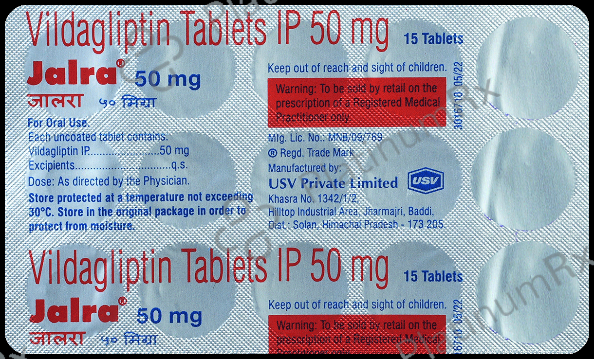 Jalra 50mg Tablet 15s