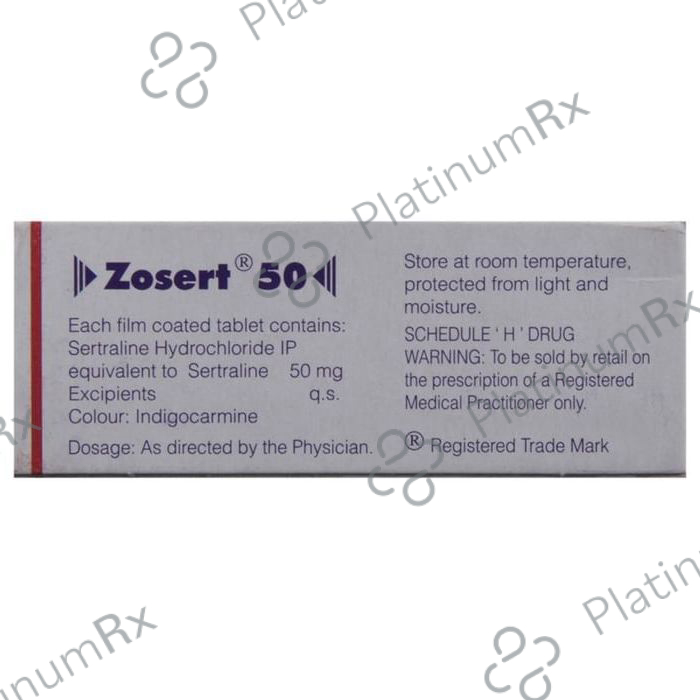 Zosert 50mg Tablet 10s