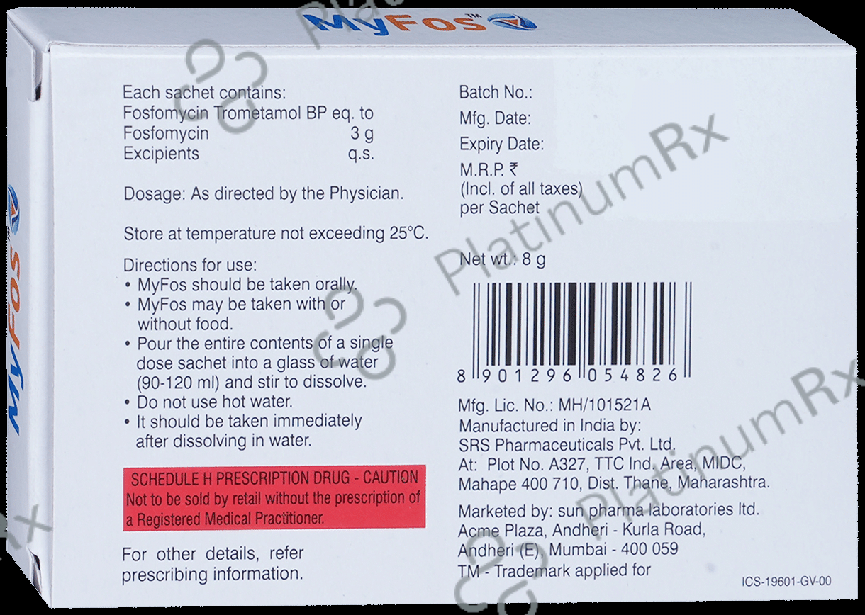 Myfos 3gm Powder 8gm