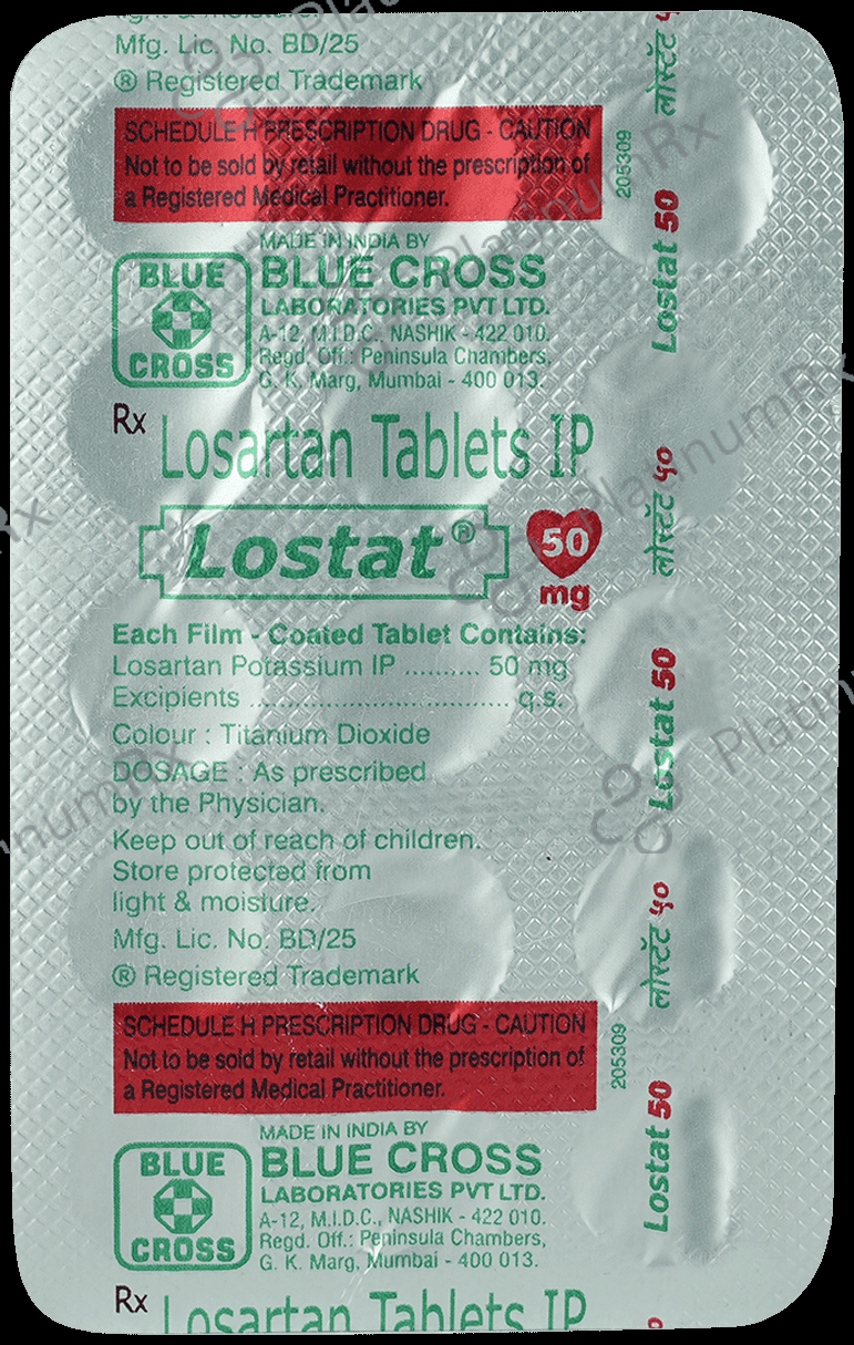 Lostat 50mg Tablet 15s