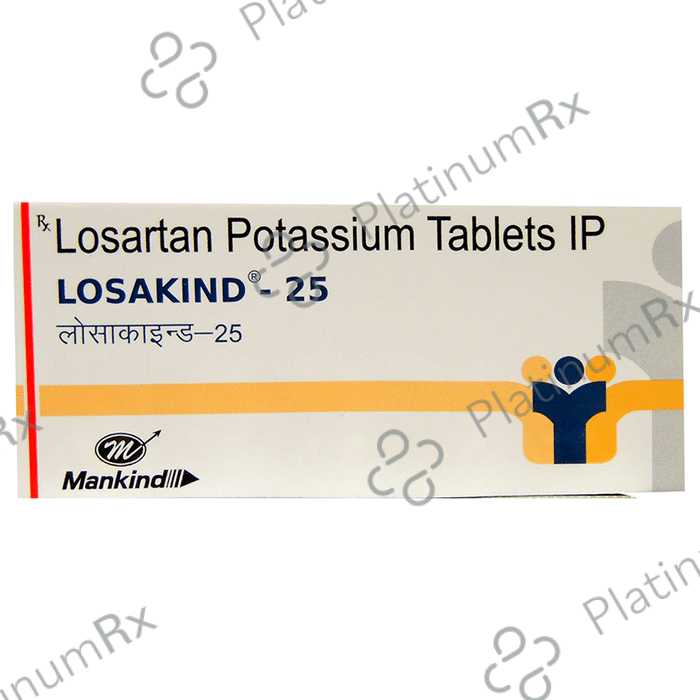 Losakind 25mg Tablet 10s