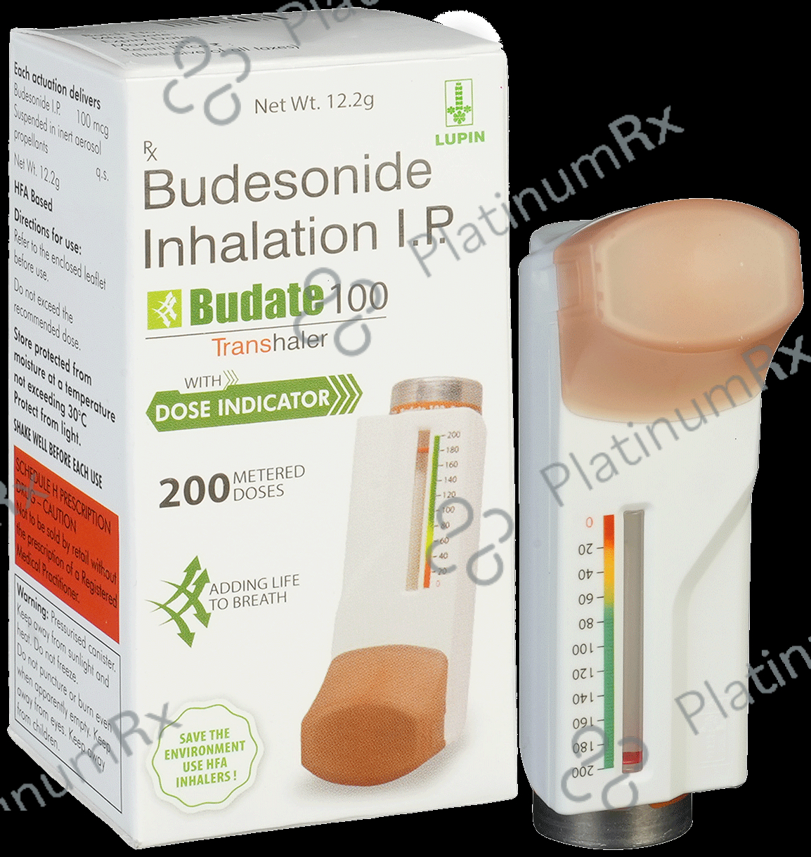 Budate 100mcg Transhaler 200MDI