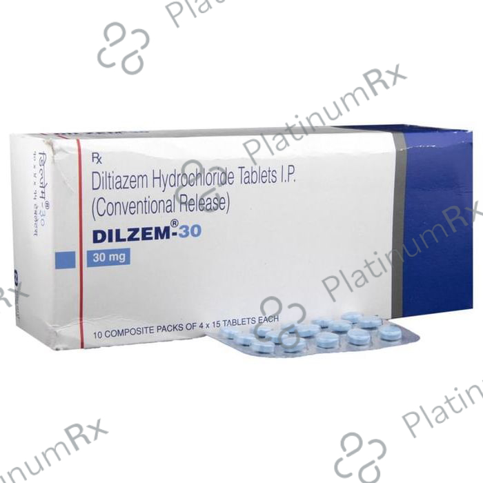 Dilzem 30mg Tablet CR 15s