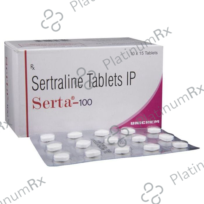 Serta 100mg Tablet 15s