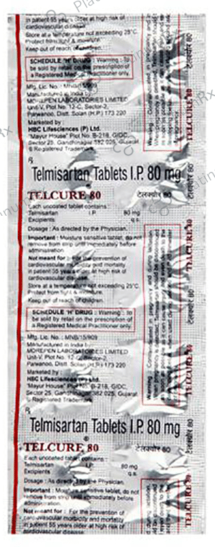 Telcure 80mg Tablet