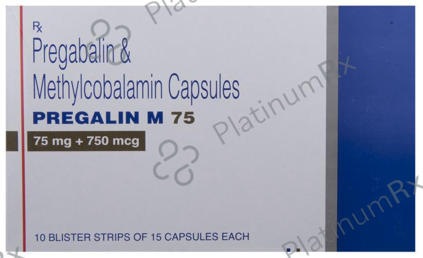 Pregalin M 75 Capsule 15 capsules