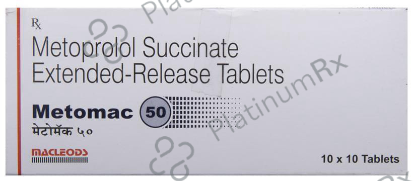 Metomac 50mg Tablet ER 10s