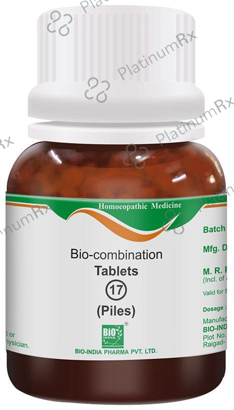 Bio India Bio-combination 17 Tablet 25 gm
