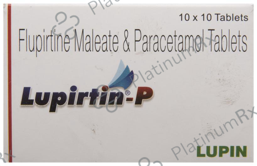 Lupirtin P 100/325mg Tablet 10s