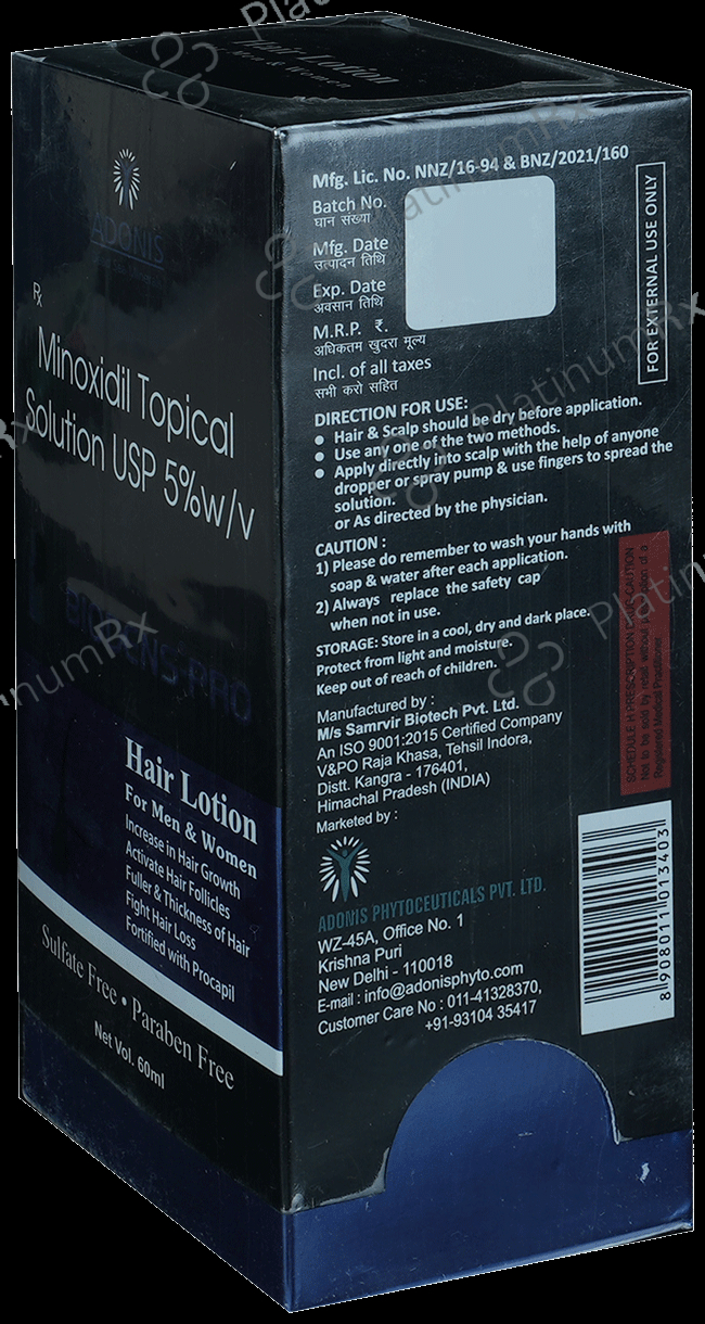 Biodens Pro Hair Lotion Solution