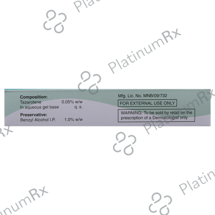 Tazret 0.05% Gel 20gm